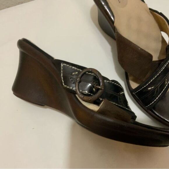 Softwalk Women's Wedge Sandals, size 8M - Picture 5 of 10